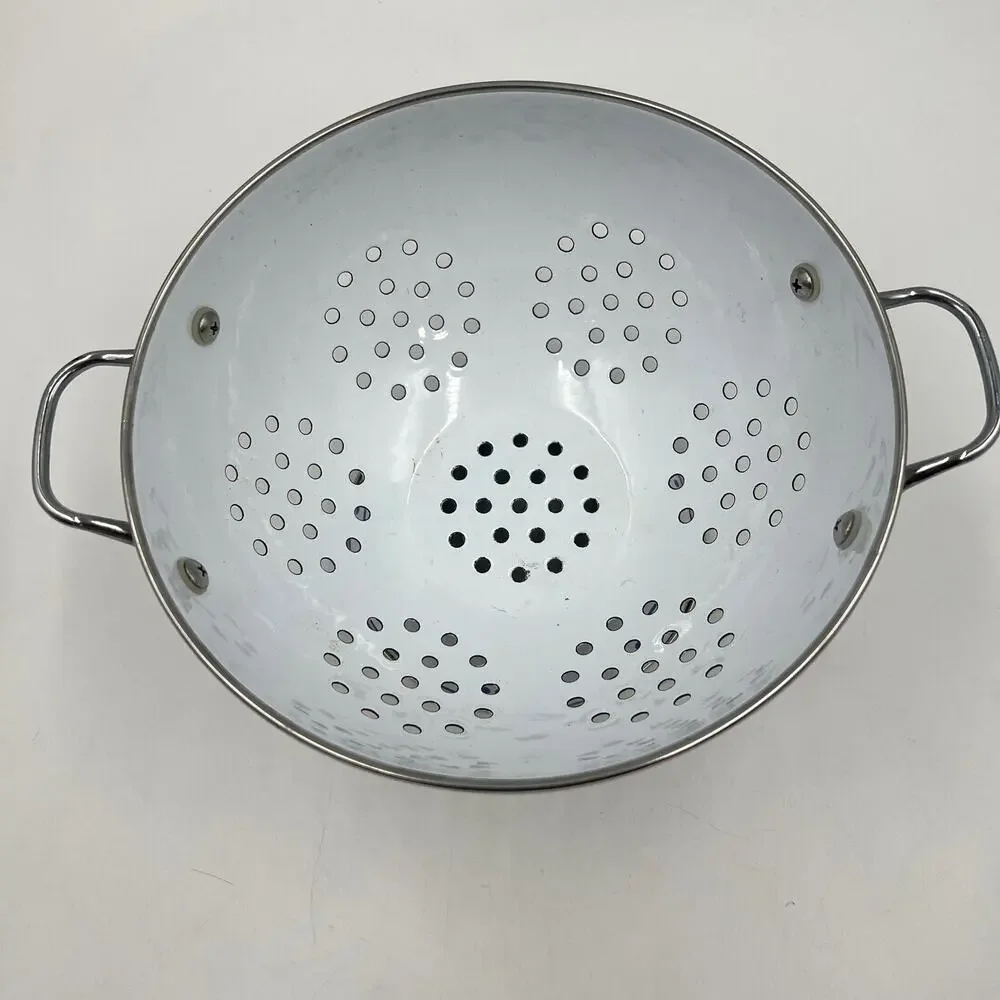 Villeroy & Boch Farmhouse Touch Blue White Colander